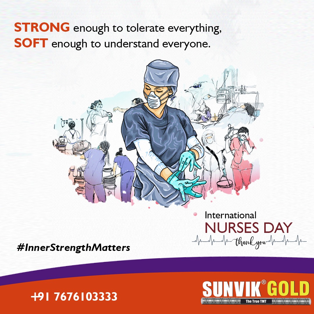 Sunvik_Steels's tweet photo. Thanks to Nurses....Strong enough to tolerate everything, Soft enough to understand everyone.๐
International Nurses Day 2022
#nursesweek #nurse #nurselife #nurses #nursepractitioner #nursing #nursingschool #nursingstudent #futurenurse #innerstrengthmatters #sunvik #steel https://t.co/zMmC5L1lKZ