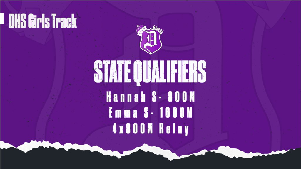Congratulations to our Duchesses track &amp; field state qualifiers!
