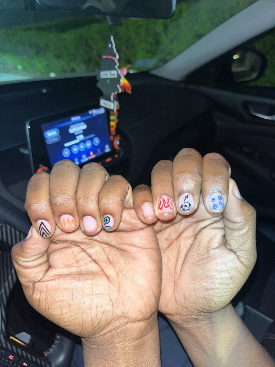 My nail tech knows how to keep a secret 🤫🔥