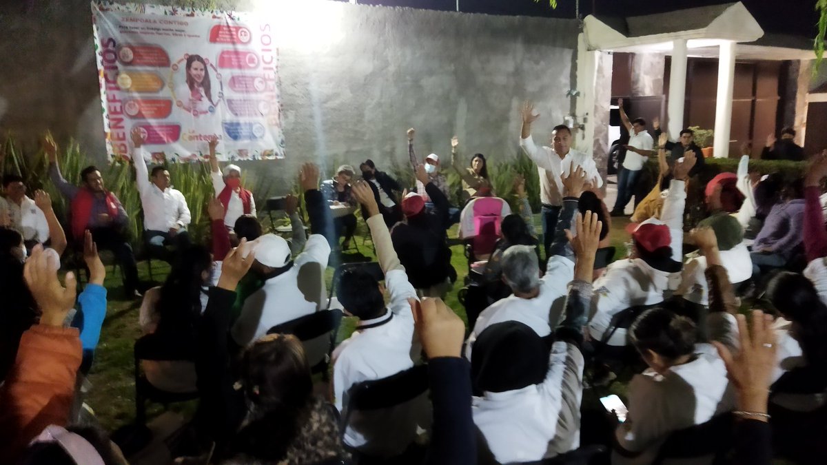 jaimegalindo33's tweet photo. Seguimos trabajando desde el municipio de Zempoala en compañía de nuestro Líder Nacional del #MT @Erubiel_Alonso_ por que estamos seguros que nuestra amiga @caroviggiano es una mujer de compromiso y resultados, seguros estamos que será una gran gobernadora. https://t.co/EpwPkdiawL