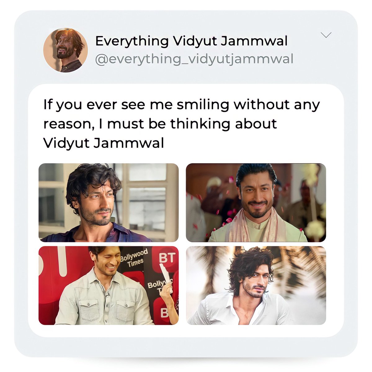 Just letting you know 😎🧡

<a href="/VidyutJammwal/">Vidyut Jammwal</a> #VidyutJammwal
