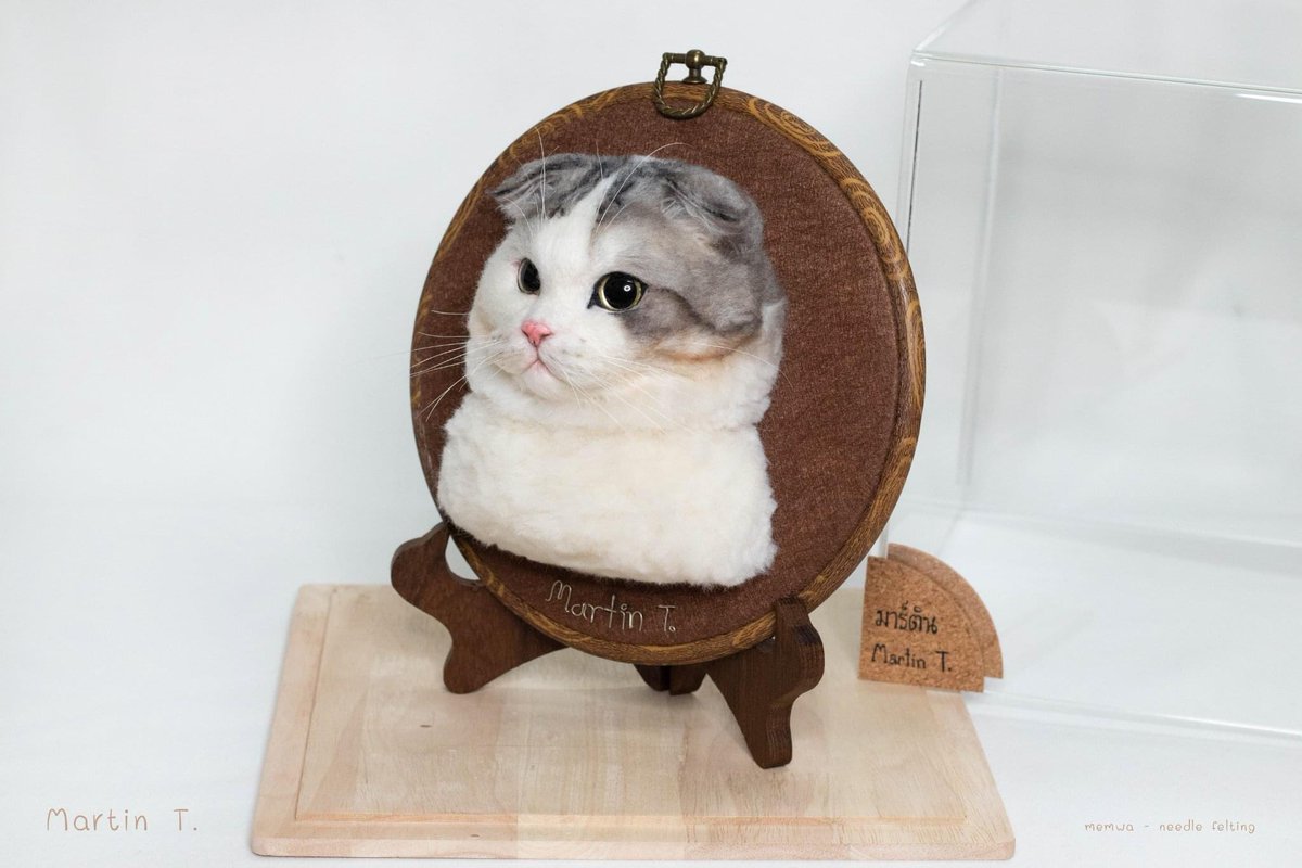 memwa_handmade's tweet photo. #catlover #portraitcat #needlefelting #ให้ฉันเป็นของเธอ https://t.co/O6DbUFlQd2