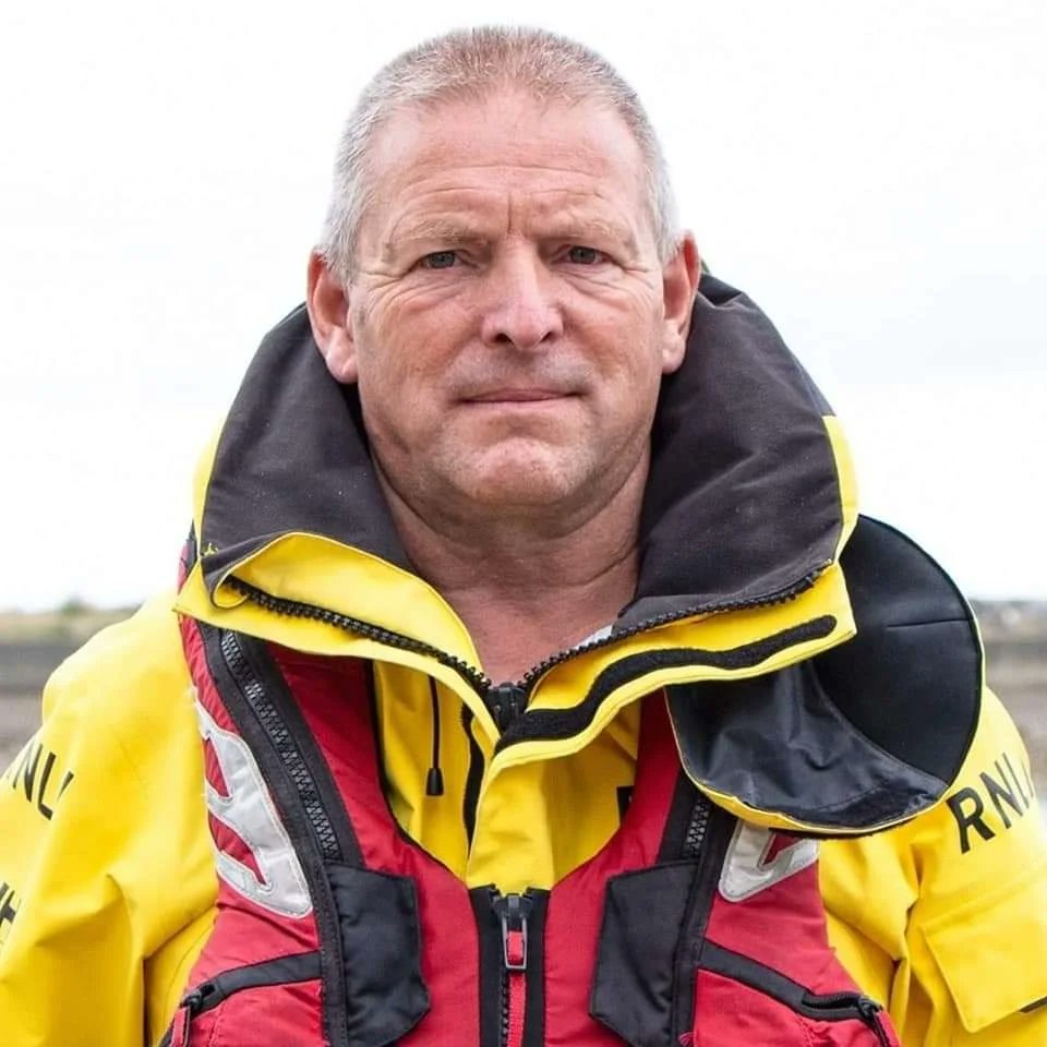 Happy 60th birthday to Mark Sawyer our Coxswain from all at Eastbourne RNLI. Wow 3 decades have flown by so fast since becoming Volunteer Crew here in Eastbourne at the young age of 28. Have a great day. 🎉