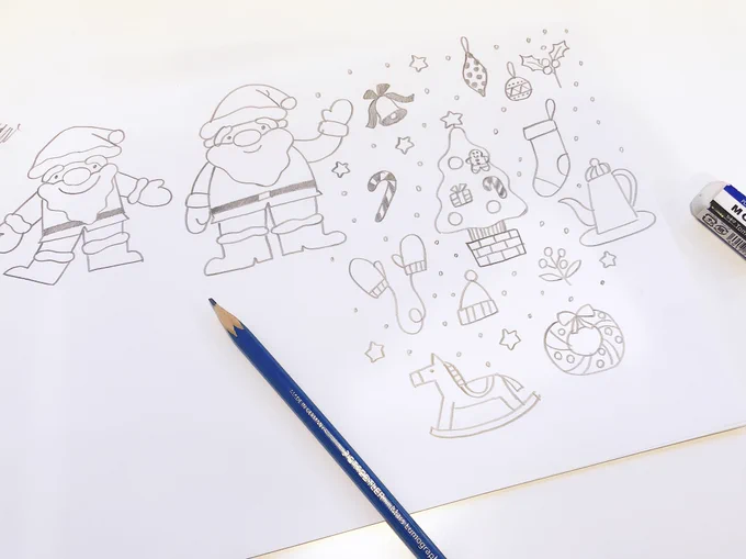 これいつぞやのラフなんだけど、私もしかして線画もなかなかかわいい? https://t.co/VAj4EWScit 