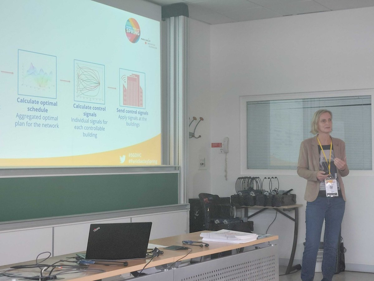 Ann Wouters de <a href="/VITObelgium/">VITO</a> nous parle des résultats attendus avec ce contrôleur en terme d'#efficacitéénergétique : "nous allons être capable de prédire la demande de #chaleur à l'avance sans perte de confort pour les utilisateurs"