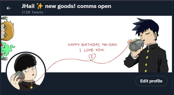 Happy birthday, Nii-san. I love you. ♥ 