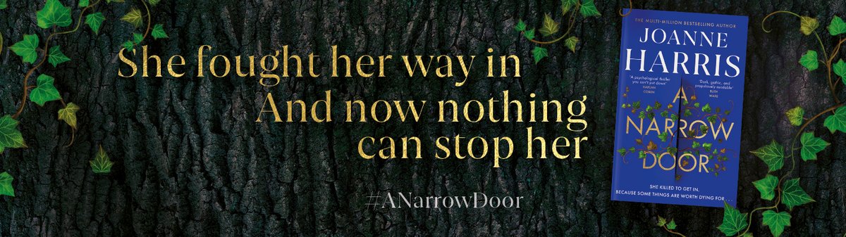 It's the paperback launch day for A NARROW DOOR! To celebrate, I'll be giving away a signed copy of the brand new paperback, winner to be selected at random. 
RT and follow to enter the draw! I'll post the result at 4.00 today...