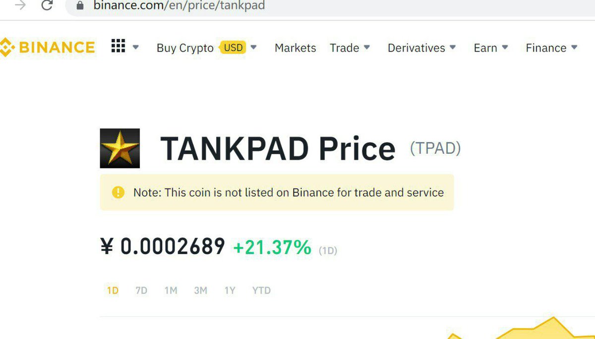 Airdrop2e's tweet photo. 🔥TankPad #Airdrop  For All participants
🏆Reward : 1000 TPad
👥Referral : 1000 TPad
✅ Airdrop Link : https://t.co/843KEIUxOy
📅 End: 27/5/22
📥Distribution : 30/5/22
💹Listed on #Binance : https://t.co/RMO5TIhES3 
♦️ Contract : #BSC  0x3f30cb320f5c04f8d04b97954aededa30c91df2d https://t.co/t07LWtQ1LT