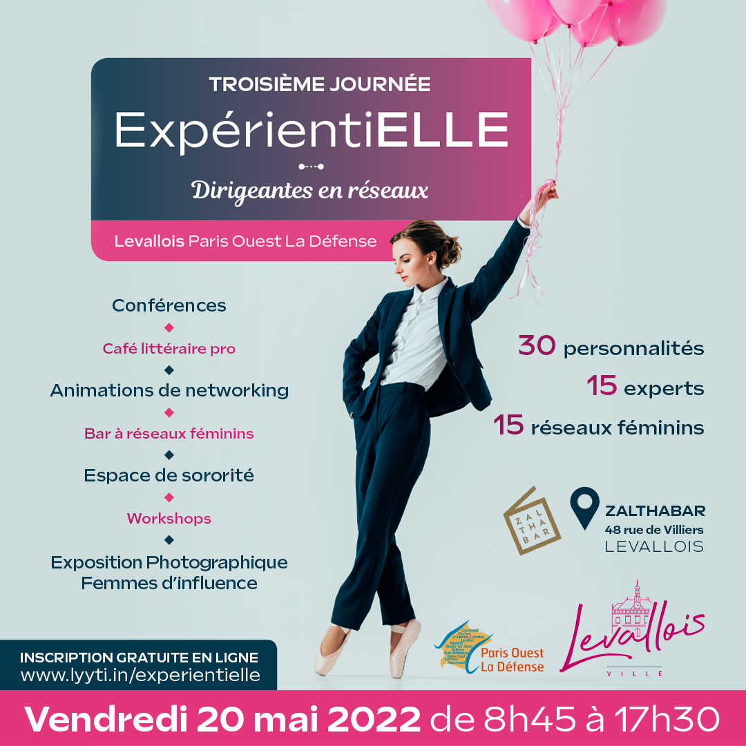 CCI_92's tweet photo. 📆📌[ÉVÉNEMENT] Journée ExperientiELLE | 20/5/22 | 8h45-17h30
Participez à un événement professionnel ouvert à toutes les femmes cadres et dirigeantes d'entreprises ! Inscriptions 👉 https://t.co/GDKYZz4BcX
@villelevallois @EPT_POLD #LLEAD #Zalthabar https://t.co/hoBRlgRxV0