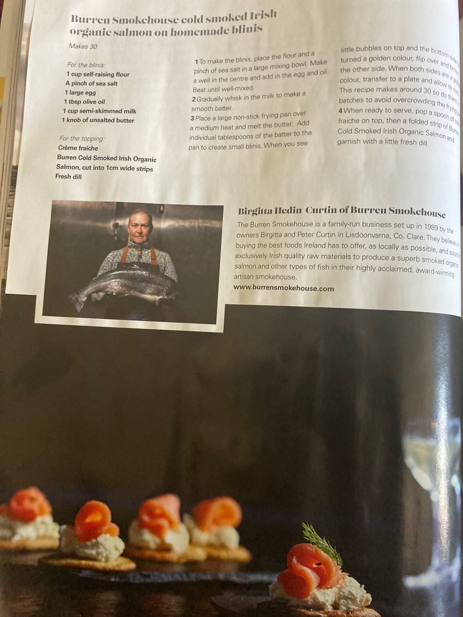 slowfoodclare's tweet photo. Great article about the #BurrenSlowFoodFestival 20-22 May in @easyfoodmag ! Book your tickets now to see #GEOfood launch & Ukrainian #cookerydemos!
https://t.co/9OaVNO7UPH
#foodfestival @visitBurren @SlowfoodIreland @burrengeopark @calorireland @burrensalmon @magmageopark https://t.co/J9u7jKWSI2