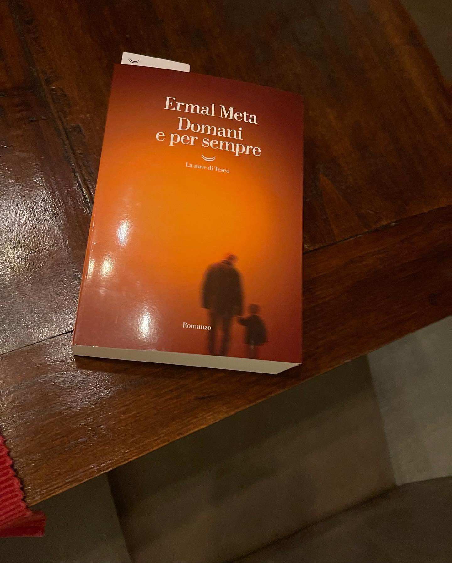 Ermal Meta on X: Finalmente nelle mie mani. Che emozione, che felicità.  #domaniepersempre dal 19 maggio in tutte le librerie. 🧡   / X