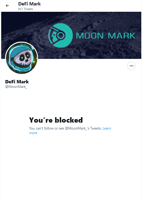 butwhy_ok's tweet photo. @Hipneckthe1st @MoonMark_ IF they didnt do anything wrong why do they block people trying educate the community, Where is the transparency now? https://t.co/Lr0d4hCFQJ