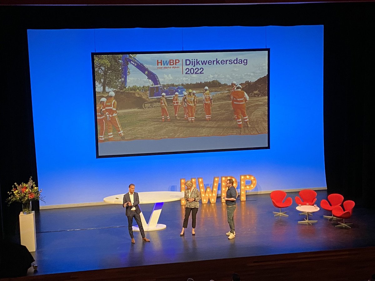 Mooie aftrap en blij ‘zoals de kooien in de wei’ dat we weer #dijkwerkers <a href="/HWBP_nl/">Hoogwaterbeschermingsprogramma (HWBP)</a> bij elkaar komen. We pakken de uitdagingen gezamenlijk aan!