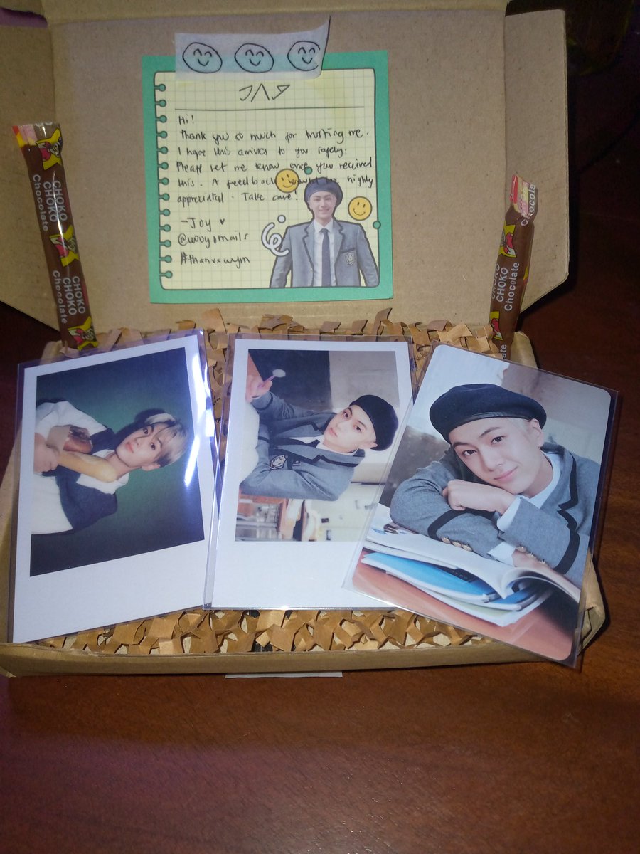 Sopybels's tweet photo. 💌: @wooyomails 

Jay came home!

Thank you so much for the smooth transaction and packing Jay safely, 'til our next transaction po🫶
#thanxxwym https://t.co/mYcZTbEWSh