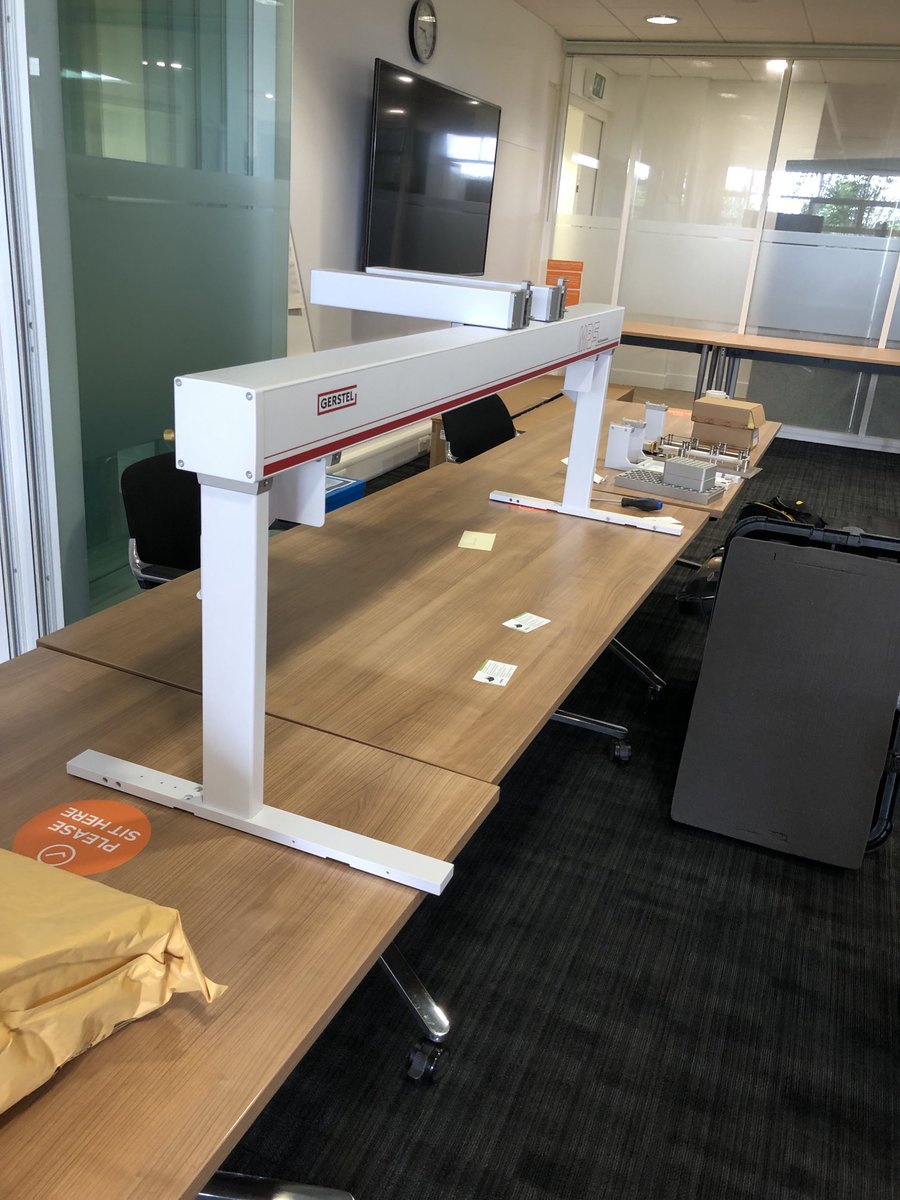 What will our robot be doing today ? #automation day at ⁦<a href="/Syngenta/">Syngenta</a>⁩.
Talk to ⁦<a href="/Anatune/">Ana gallagher</a>⁩ to find out