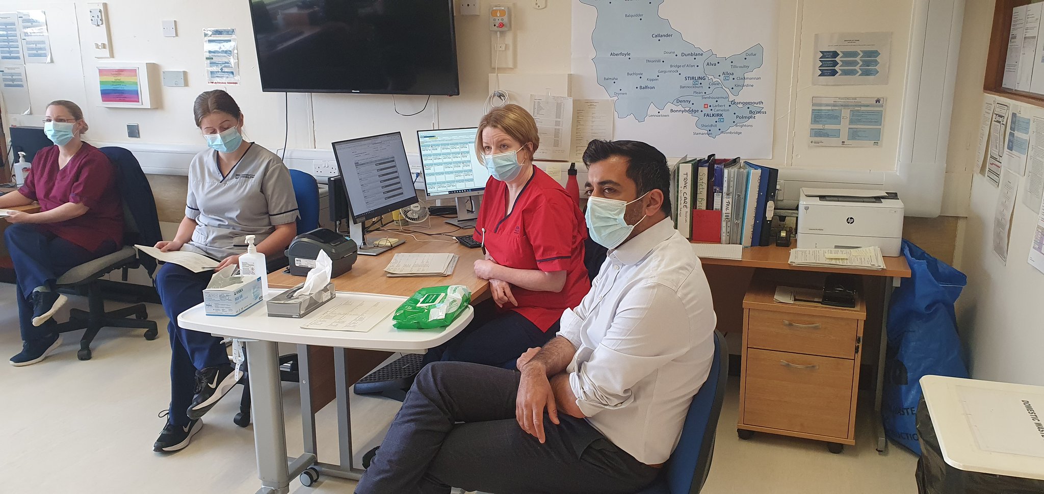 NHS Forth Valley on Twitter "Our Hospital at Home team were delighted