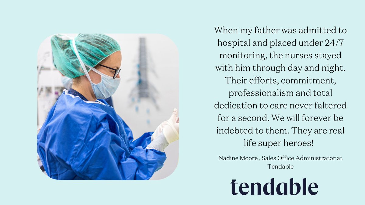 WeAreTendable's tweet photo. Happy #InternationalNursesDay to all of our Incredible Nurses. We are so grateful for everything that you do! https://t.co/nggsUdBmjm