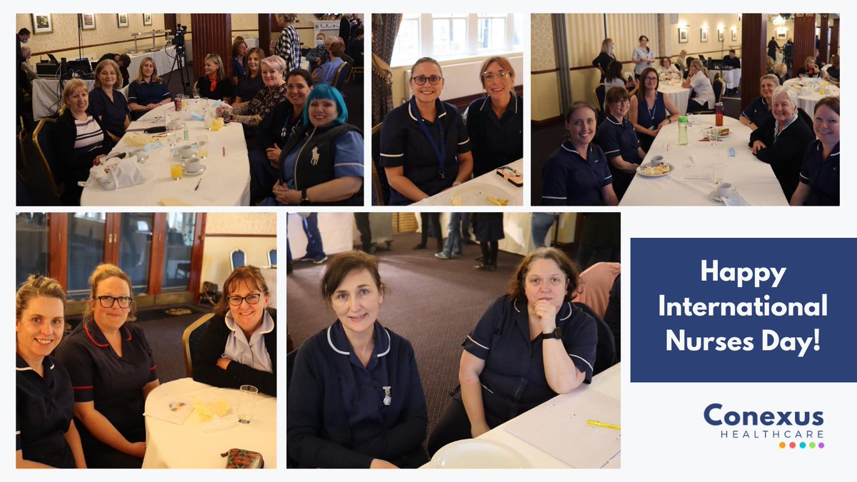 ConexusHealthUK's tweet photo. Happy #InternationalNursesDay to all the wonderful nurses in the Wakefield District! Thank you for everything you do 💙  it was great to see some of your faces yesterday at our Nurses and HCAs #WakefieldTARGET event!👇 https://t.co/n95f9mK7JN