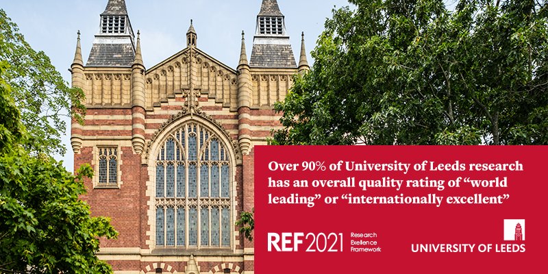 University of Leeds tweet media