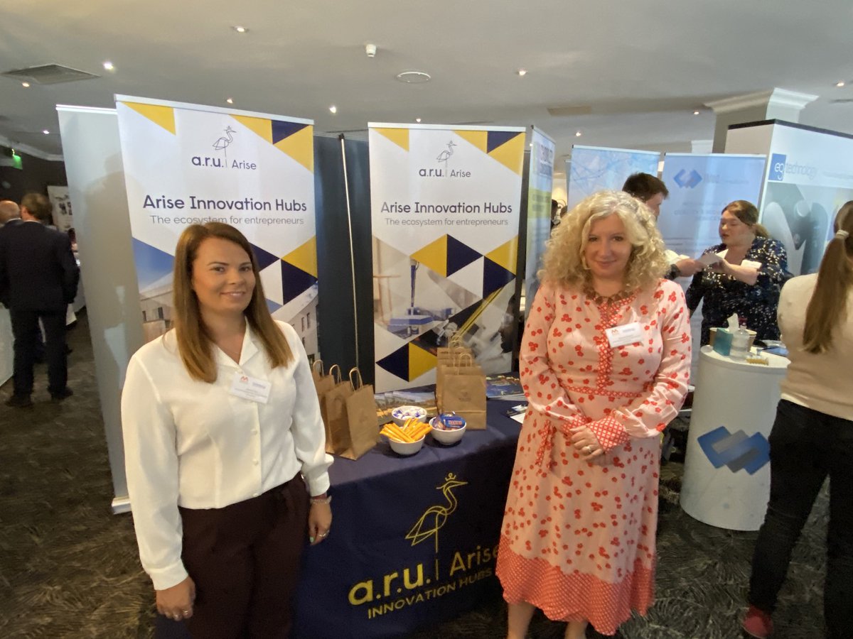 AriseInnovation's tweet photo. The Arise team are here at the @MedilinkMids Innovation Day spreading the word about Arise and meeting lots of #MedTech professionals 

#MMInnovationDay2022 https://t.co/BPO1NHN1bG
