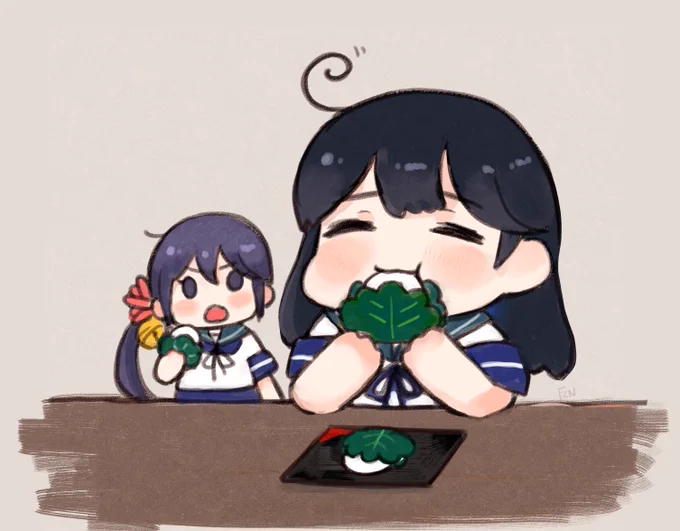 柏餅っておいしいよね 