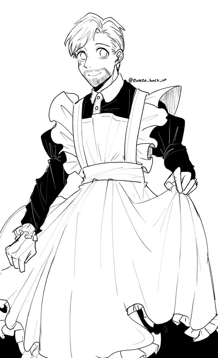 메이드의 날에 올리고 싶었는데 지나버려서 그냥 메이드 그린사람됐음