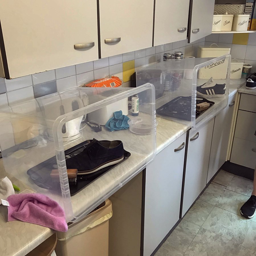 FreshKicksSL's tweet photo. T H R O W B A C K  T H U R S D A Y 🔁

Throwback to 5 and a half years ago, when 2 brothers started cleaning trainers for their mates in their Mum’s kitchen, before &amp; after their full time jobs. Now we’ve cleaned 20,000+ pairs. Thank you to our customers past, present &amp; future 🙏🏻 https://t.co/fPxfFGkBdT