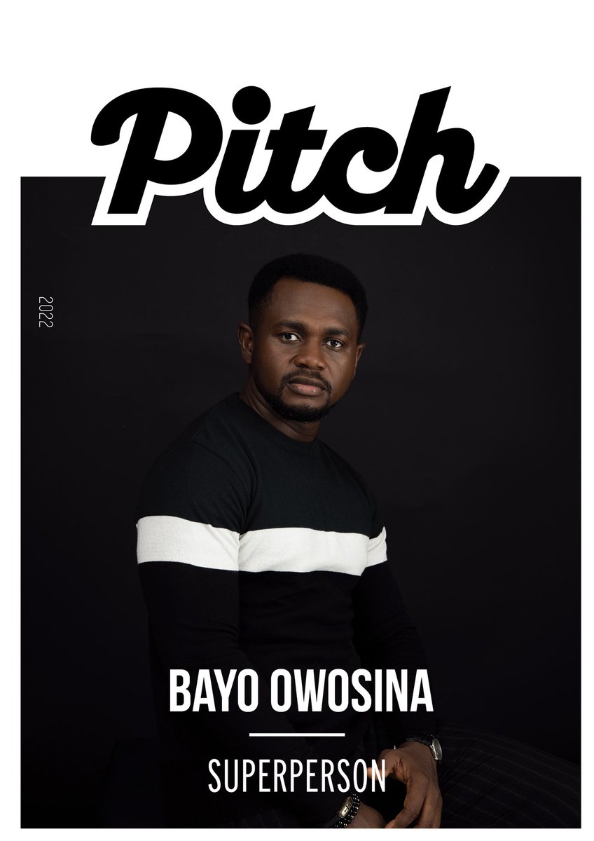 adebayoowosina's tweet photo. I am humbled by the nomination and selection to be part of #PitchList2022.
Thanks @dotunbello1 and @thepitchfanzine for the honour and Congrats to everyone who also made the list!
#PitchSuperPerson #PitchList2022 #creativeagency #advertising #superperson #thehookng https://t.co/48x7nHbvyS