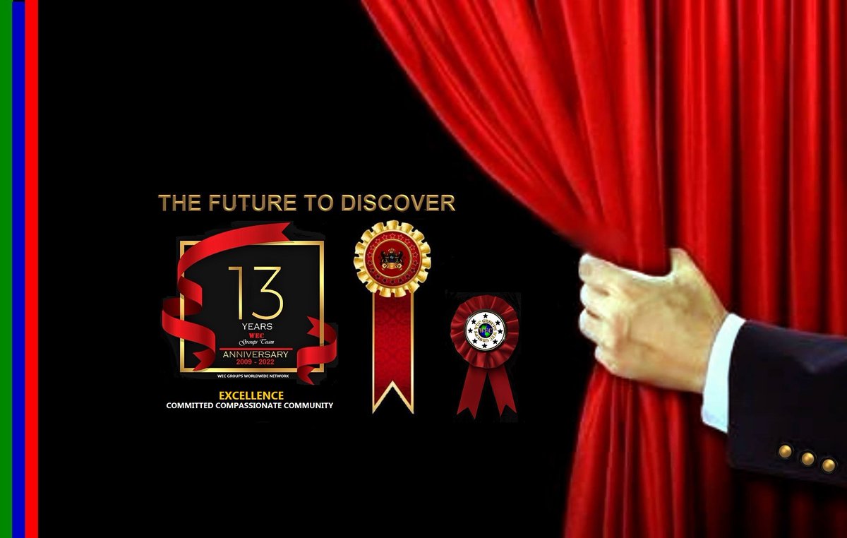 TheFounderOfWEC's tweet photo. To mark our auspicious occasion celebration, the 13th WEC Anniversary 2022, "The future is something we create, The future belongs to those who prepare for it today, There is nothing like a dream to create the future" @WECGroupsTeam #TheFutureToDiscover #ShawnIskandar2030 https://t.co/g6kUcKLPPQ