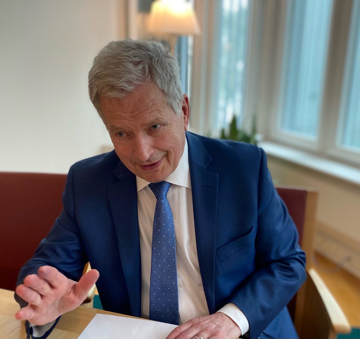 niinisto tweet picture