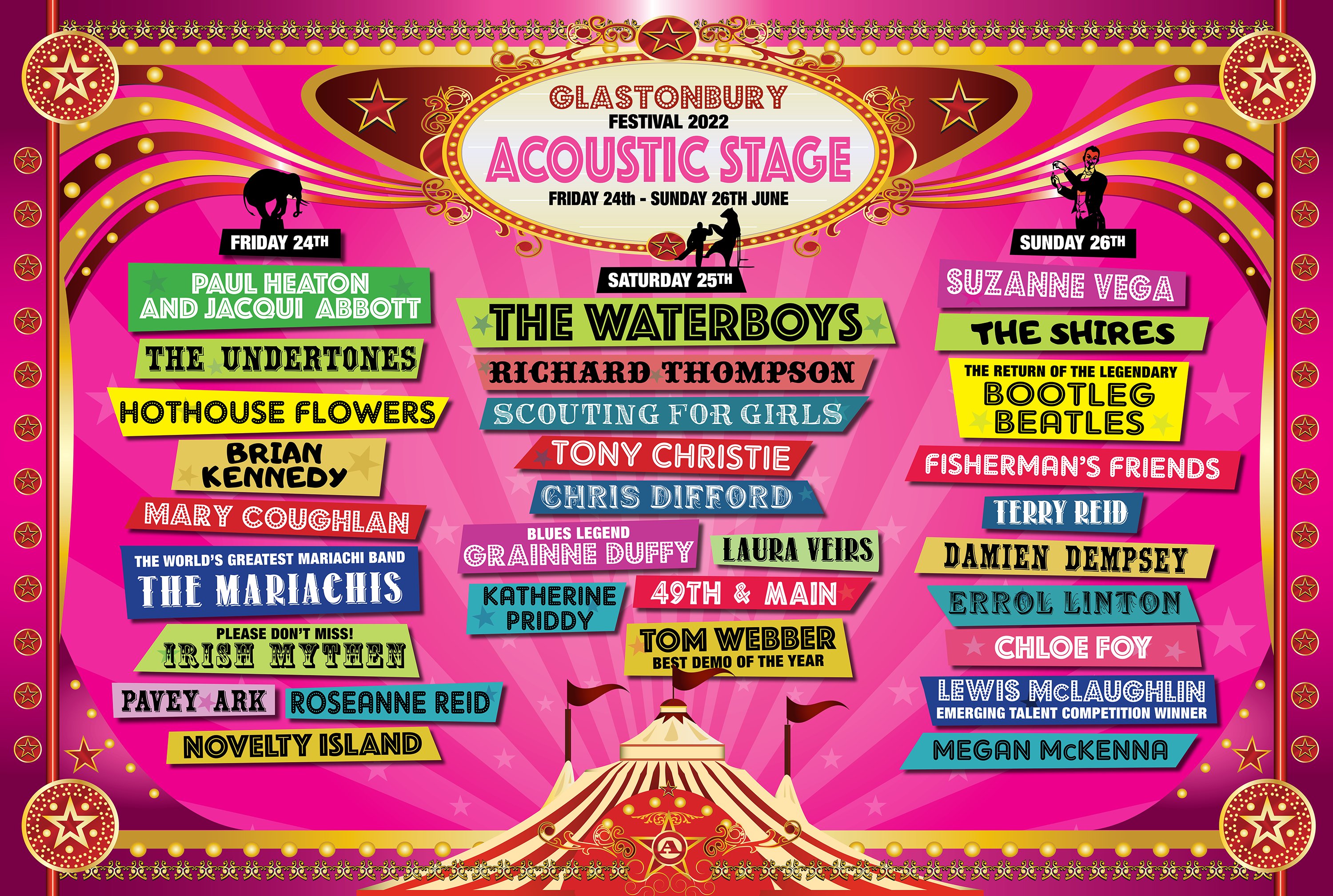 Glastonbury lineup deals