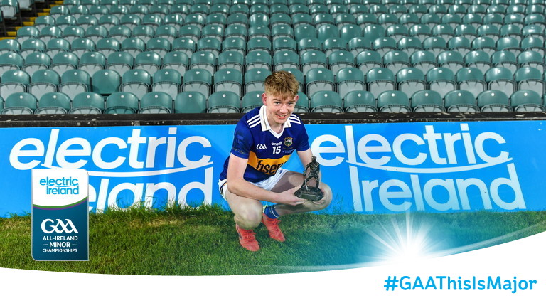 Congratulations to <a href="/TipperaryGAA/">Tipperary GAA</a> and <a href="/Borris_GAA/">Borris-Ileigh GAA</a> forward, Paddy McCormack, who picked up the Best &amp; Fairest Award following his major performance in the Electric Ireland Munster Minor Hurling Championship Final last night #GAAThisIsMajor