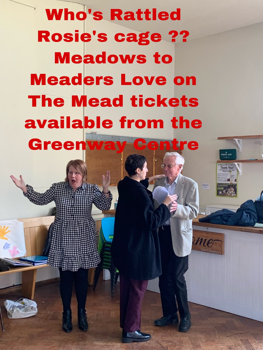 meadows2meaders's tweet photo. Don’t forget your ticket for Saturday . You can order over the phone and a slice of wedding cake too @TristanCorkPost @helengt76 @bbcrb @Locallearning2 @BristolOldVic @travkitchen  @BertelMartin @travkitchen https://t.co/kEBv4c2hRz