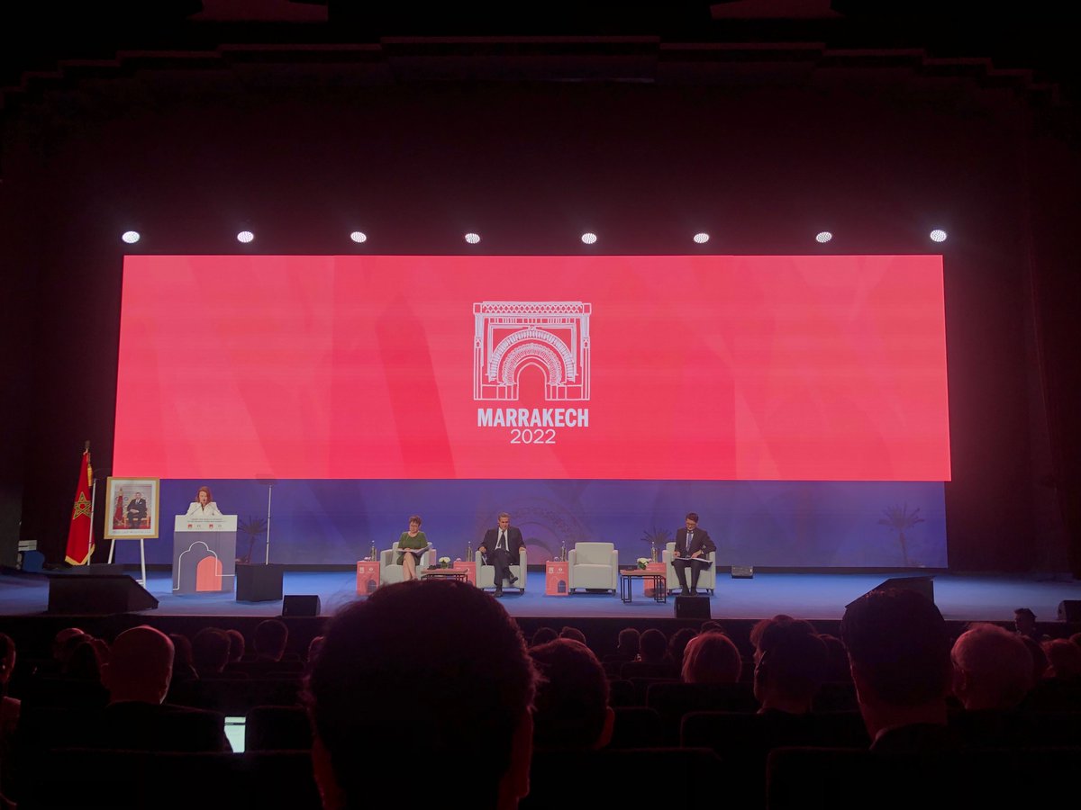 SiniSuonpaa's tweet photo. @EBRD  Annual Meeting in Marrakesh concluded - first in physical/hybrid format since Covid and first held in the African continent. Strong support for Ukraine confirmed, incl €2 bn resilience package to help those affected by the war.

🇫🇮Delegation @vaskunlahti @JariPartanen6 https://t.co/ri9mpfZu0k
