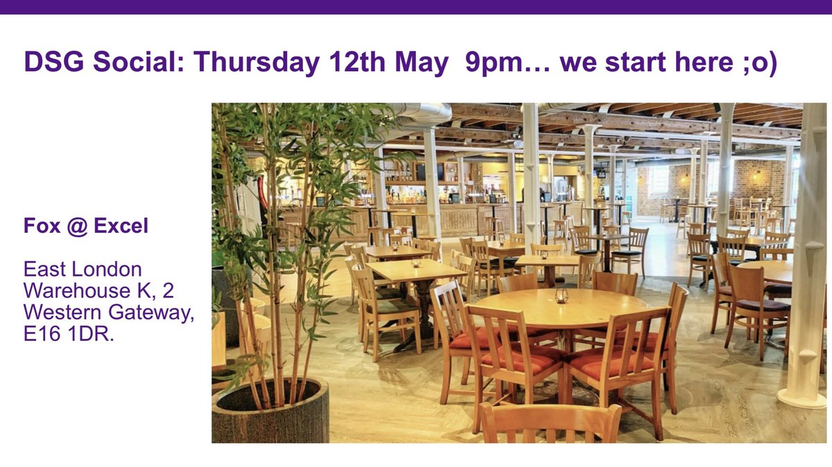 There is still one more social from <a href="/DiffusionISMRM/">ISMRM Diffusion Study Group</a> … come and join the Diffusion Study Group event tonight!