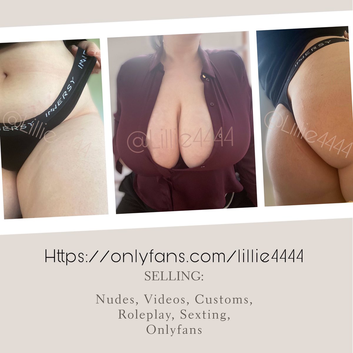 Lillie44444's tweet photo. 💋FREE CUSTOM PICTURE for every new onlyfans subscriber💋
#nsfwtwt #nsfwtwtﾟ #selling #ContentCreator https://t.co/tt3WcA2elK