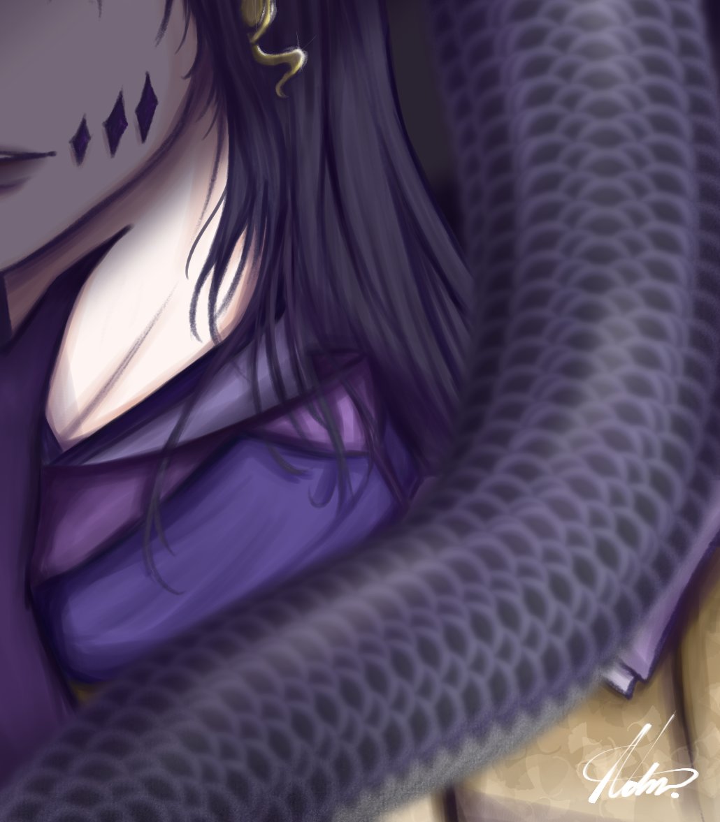 noodlemstr's tweet photo. My boy's sp model is out? He's so pretty✨for now let me present his SSR.
#onmyoji #onmyojiarena #onmyojifanart #onmyojiart #orochi #digitalart https://t.co/dBxQB5MpVz
