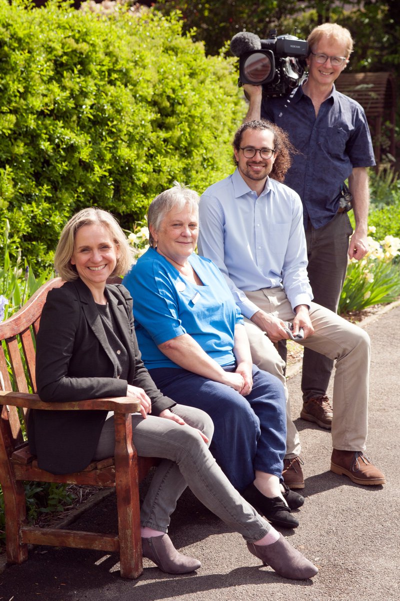 Always a pleasure to have <a href="/bbcpointswest/">BBC Points West</a> filming at one of our sites. Thanks also to Fran Ashby and her Garden House team for being such stars! #SmartSocks #Innovation