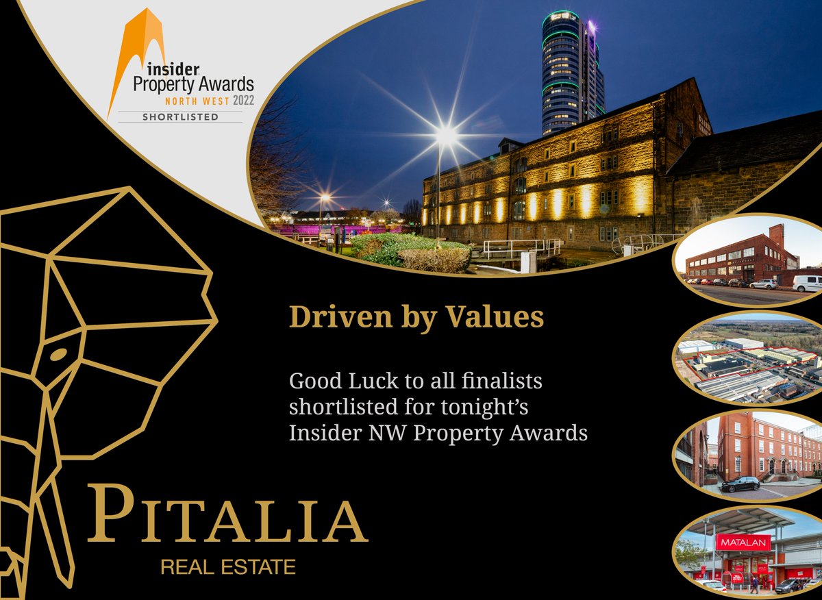 PitaliaLtd's tweet photo. Tonight’s the night!
So looking forward to catching up with fellow professionals at this year’s #InsiderNWProp Awards - fingers crossed and good luck to those shortlisted across all categories 🍀🤞
#BestNewcomeroftheYear #RealEstate #DrivenByValues #Pitalia #PitaliaRealEstate https://t.co/GPQeMyzxA7