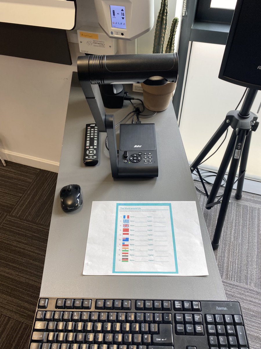 Visualisers save time, support inclusion and add shown below by our Guru Sam, get pupils involved in active learning! #edtech