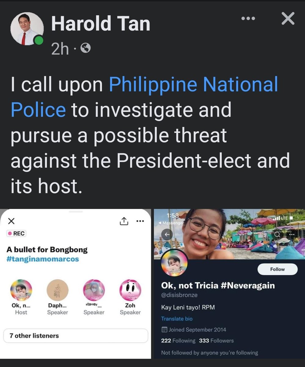 Mel_Chor2021's tweet photo. May isa na namang ugok na iiyak sa NBI sasabihin na-hack ang account. https://t.co/bwAPJRlAHF