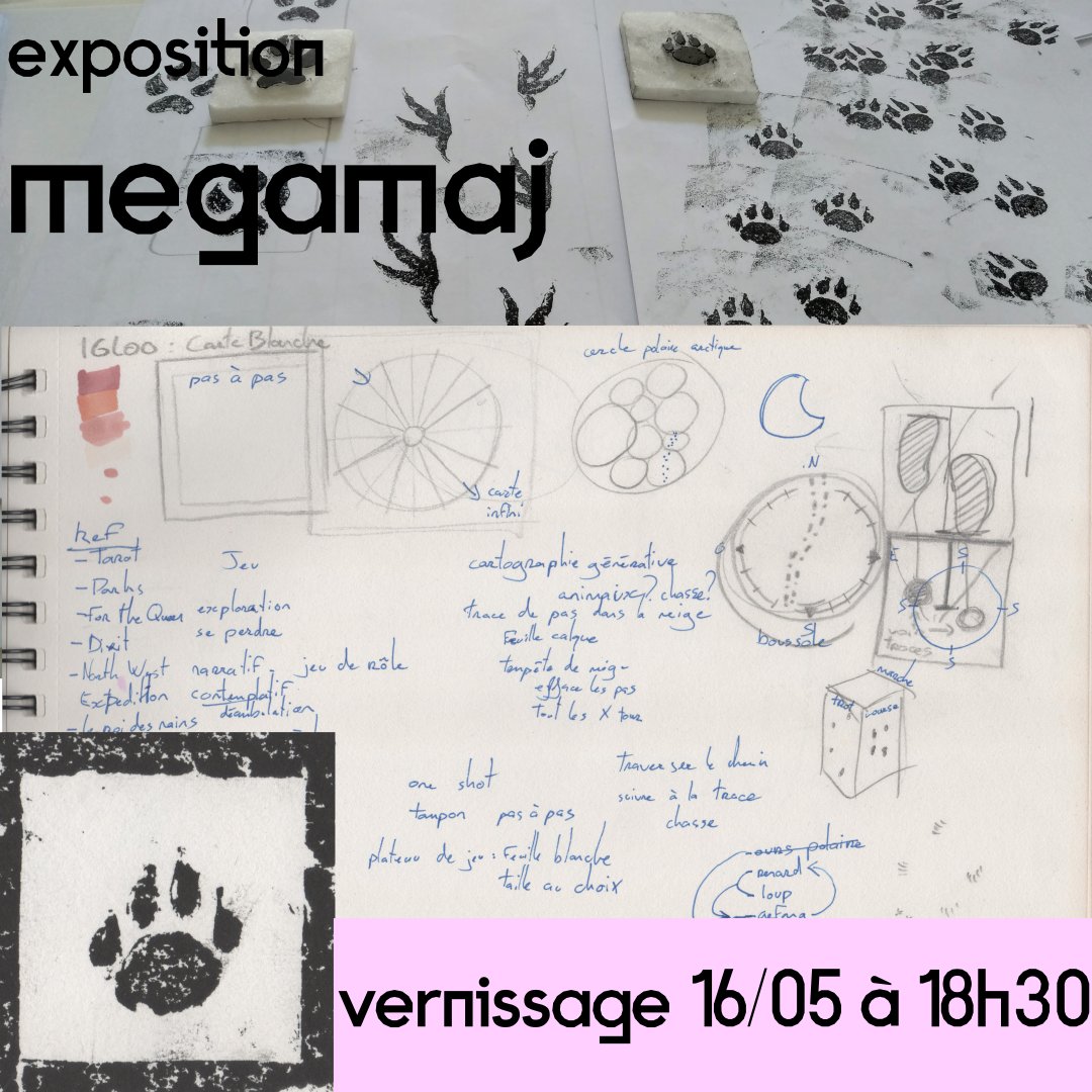 VonKatzenjammer's tweet photo. Exposition M E G A M A J à l'#edulabPasteur
--
❄️carte blanche❄️
Par @Lemente_
créé lors de la #stunjam - 2021
thème : IGLOO
hors les murs @stunfest avec @IndieColle
#2d #jeudeplateau #banquise #jeuvideo #exposition #rennes #labfab https://t.co/beidihWscR