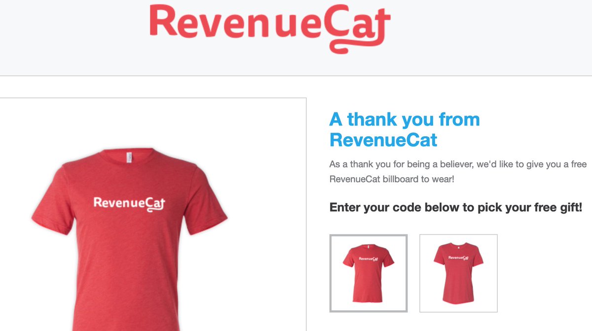 そういえばRevenueCatよりノベルティTシャツの到着待ち👍
サブスク用のFlutterSDKは使いやすくレシート管理までやってくれるし、管理ツールでサブスク件数把握できるから超おすすめ。