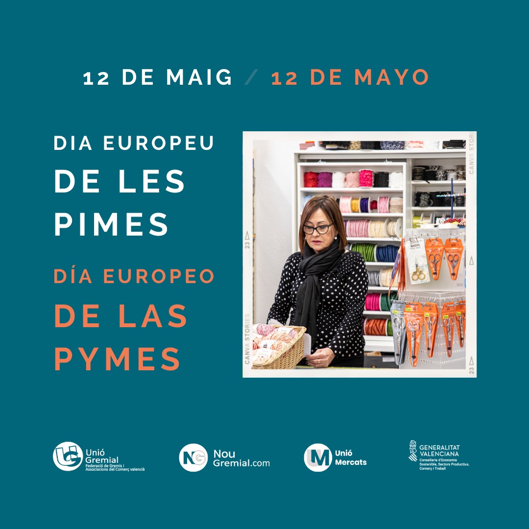 uniogremial's tweet photo. Hui celebrem el Dia Europeu de les PIMES, l’autèntic motor generador d’ocupació i riquesa del teixit empresarial de la CV. #ComerçLocal

Hoy celebramos el Día Europeo de las PYMES, el auténtico motor generador de empleo y riqueza del tejido empresarial de la CV. #ComercioLocal https://t.co/sXJKpKk94M