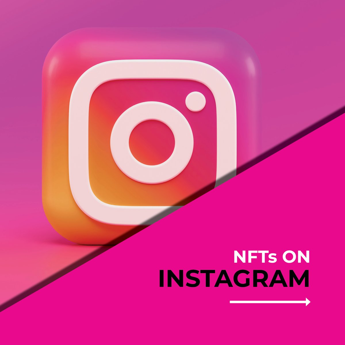 pinkfrog_io's tweet photo. #instagram will begin testing #NFT  integrations this week. #NFTCreators  and collectors will be able to share their digital collectibles in #Feed , #stories  and messaging.
What consequences do you think this integration will have on the #nftmarket ? 
#pinkfrog https://t.co/Q8CAoJ9htu