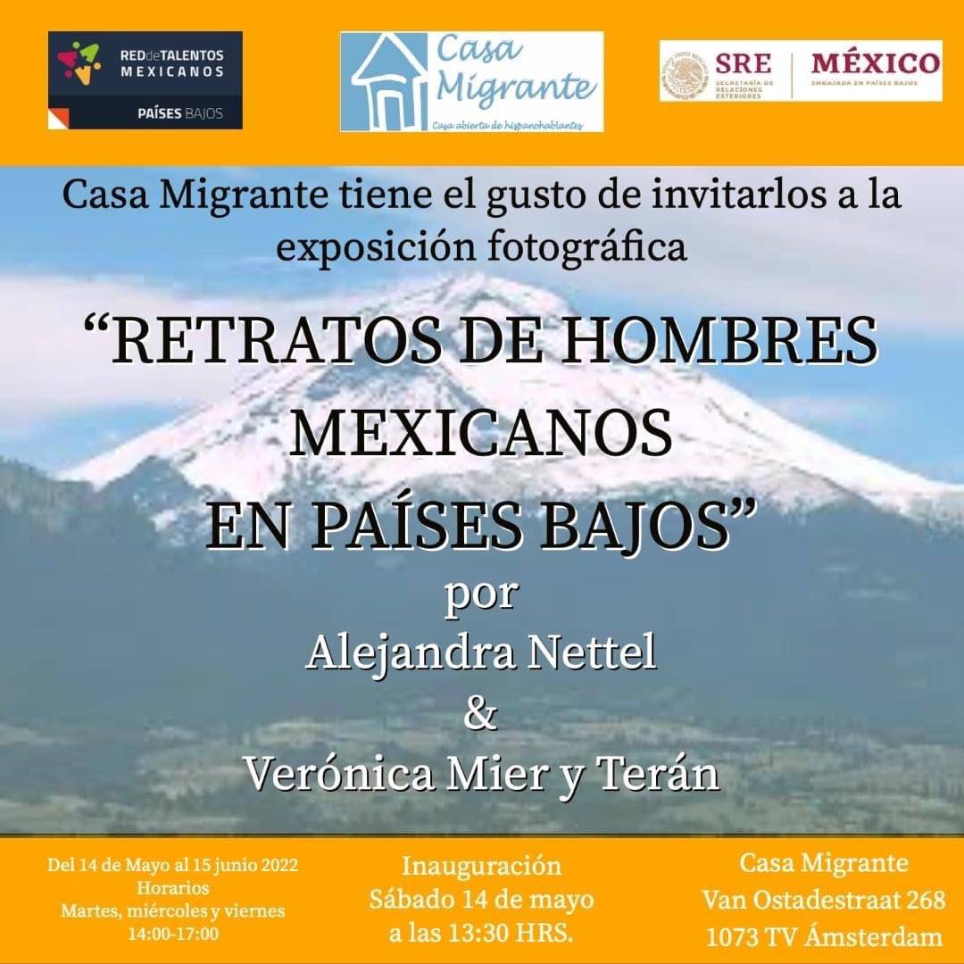 RdTM_NL's tweet photo. Inauguración de Exposición fotográfica “𝗛𝗼𝗺𝗯𝗿𝗲𝘀 𝗠𝗲𝘅𝗶𝗰𝗮𝗻𝗼𝘀 𝗲𝗻 𝗹𝗼𝘀 𝗣𝗮í𝘀𝗲𝘀 𝗕𝗮𝗷𝗼𝘀” @CasaMigrante #𝗔𝗺𝘀𝘁𝗲𝗿𝗱𝗮𝗺 este 𝘀á𝗯𝗮𝗱𝗼 𝟭𝟯:𝟯𝟬. Obra de @AlejaNettel y Verónica Mier y Terán. 
👉 https://t.co/CC4eHwGWUN

#RedTalentos #Embamex #RGMX https://t.co/gbstYM67kI