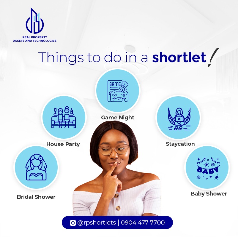rpshortlets's tweet photo. Never run out of creative things you could do in a shortlet apartment.🙂
Think big, think wide and book one of our apartments today.

#shortletsinlagos #shortletsinlekki #lekkishortlets #realpropertyassets #luxuryapartmentsinlekki #luxuryapartmentsinlagos https://t.co/SgkyuemC3S