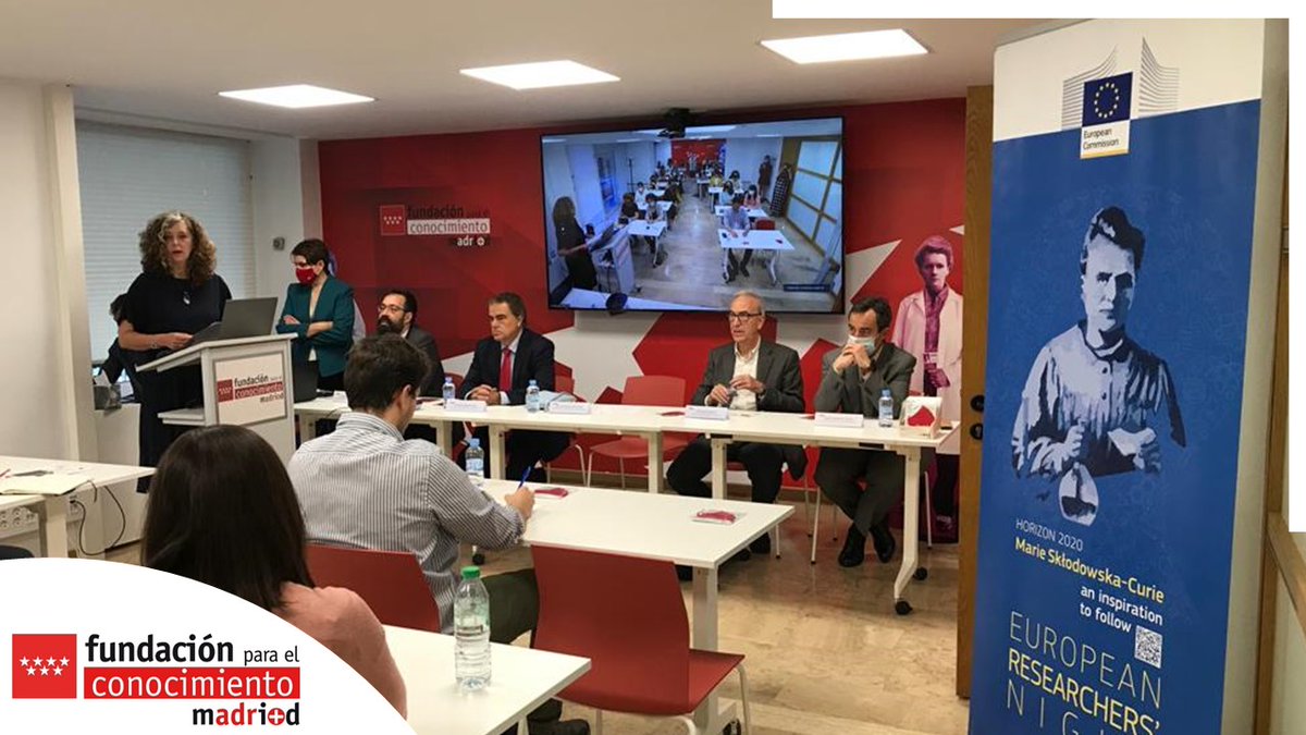 madrimasd's tweet photo. 📆Hoy en @madrimasd, kick off meeting del proyecto #MadridNight de la #NocheEuropeadelosInvestigadores de Madrid 🧐
#NIGHTspain  @MSCActions 
👉Cada noche os presentaremos a un investigador participante en el proyecto ...📢¡Conócelos a todos ! 🙌 https://t.co/WD3rFWf9Yi