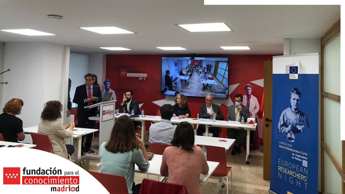 madrimasd's tweet photo. 📆Hoy en @madrimasd, kick off meeting del proyecto #MadridNight de la #NocheEuropeadelosInvestigadores de Madrid 🧐
#NIGHTspain  @MSCActions 
👉Cada noche os presentaremos a un investigador participante en el proyecto ...📢¡Conócelos a todos ! 🙌 https://t.co/WD3rFWf9Yi