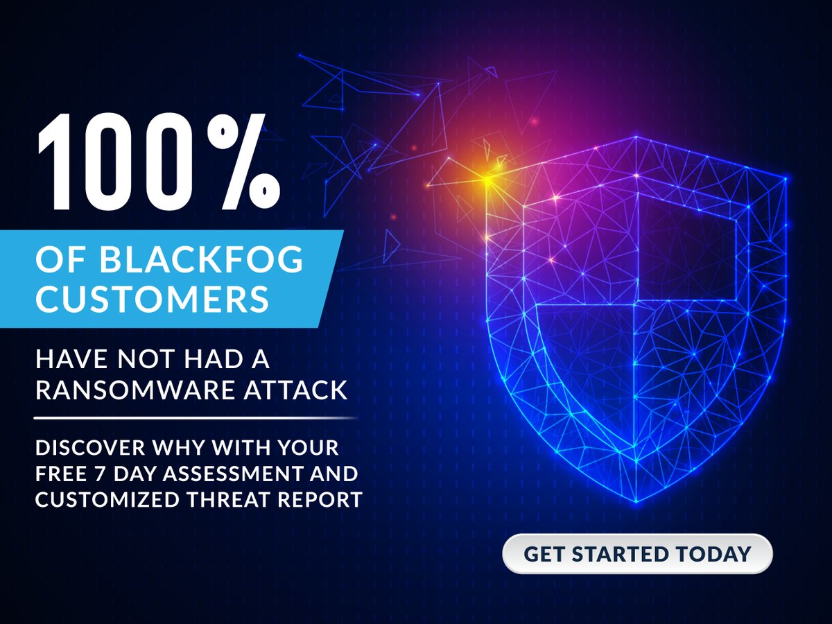 blackfogprivacy's tweet photo. BlackFog's Anti #DataExfiltration technology is putting a stop to #ransomware, but don't take our word for it. Sign up for a free 7 day assessment to see it for yourself! Enrol up to 25 devices and get results in as little as 24 hours. 
Get started : https://t.co/bf8iMKJu3w #ADX https://t.co/Ed1at0jUdO